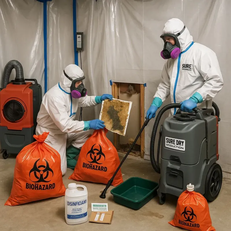 Contaminated Water Handling Protocols process in Berwyn Heights, MD