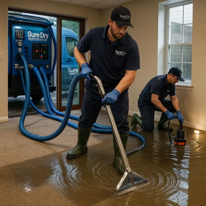 Water Extraction and Removal process in Berwyn Heights, MD